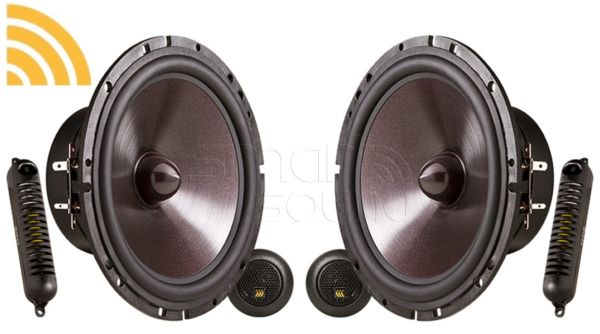 Kit 2 Vias 6' Bravox Cs60 B 130w Rms 4 Ohms Com Crossove